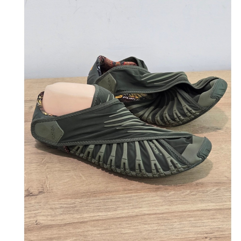 Vibram Furoshiki The Wrapping Sole Mens 7.5/40 Shoes Olive Green 18MAD04 stretch